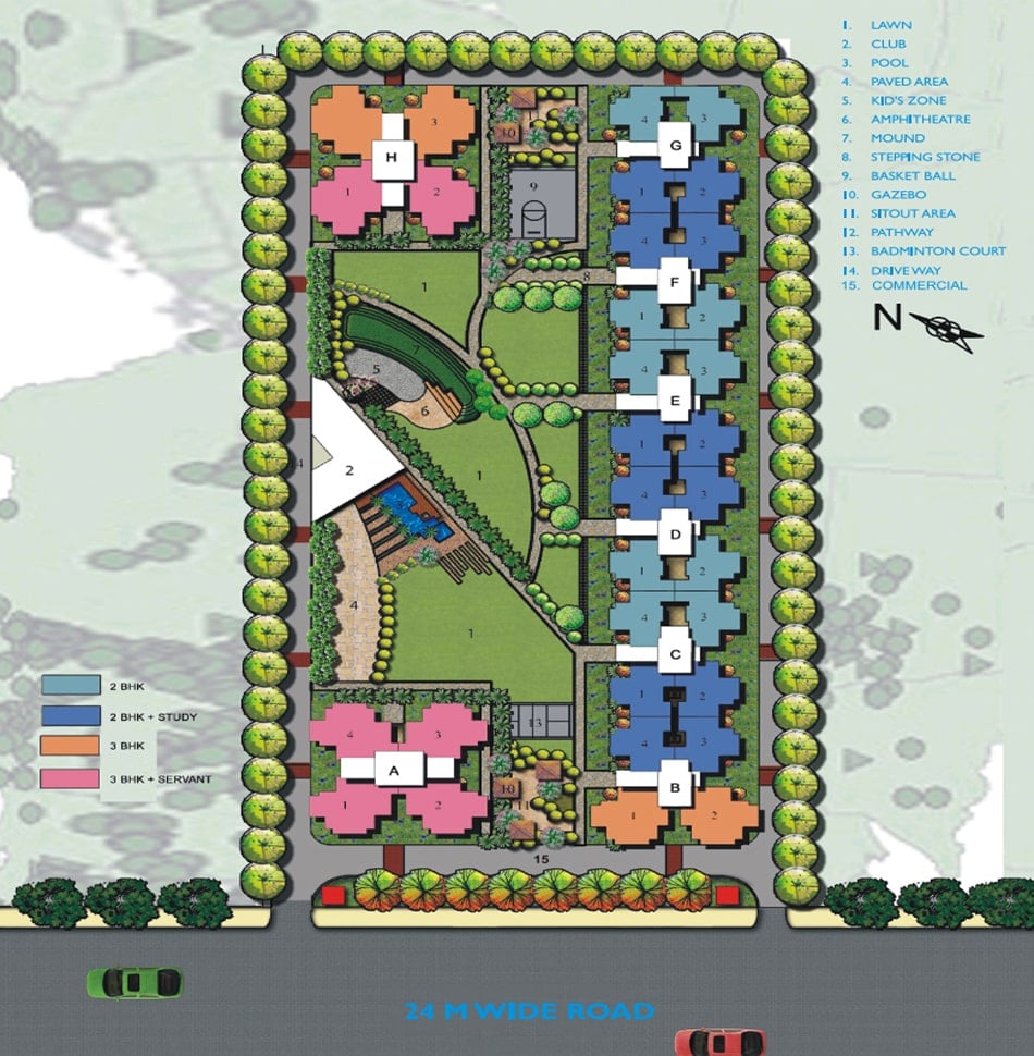 Apex Splendour siteplan